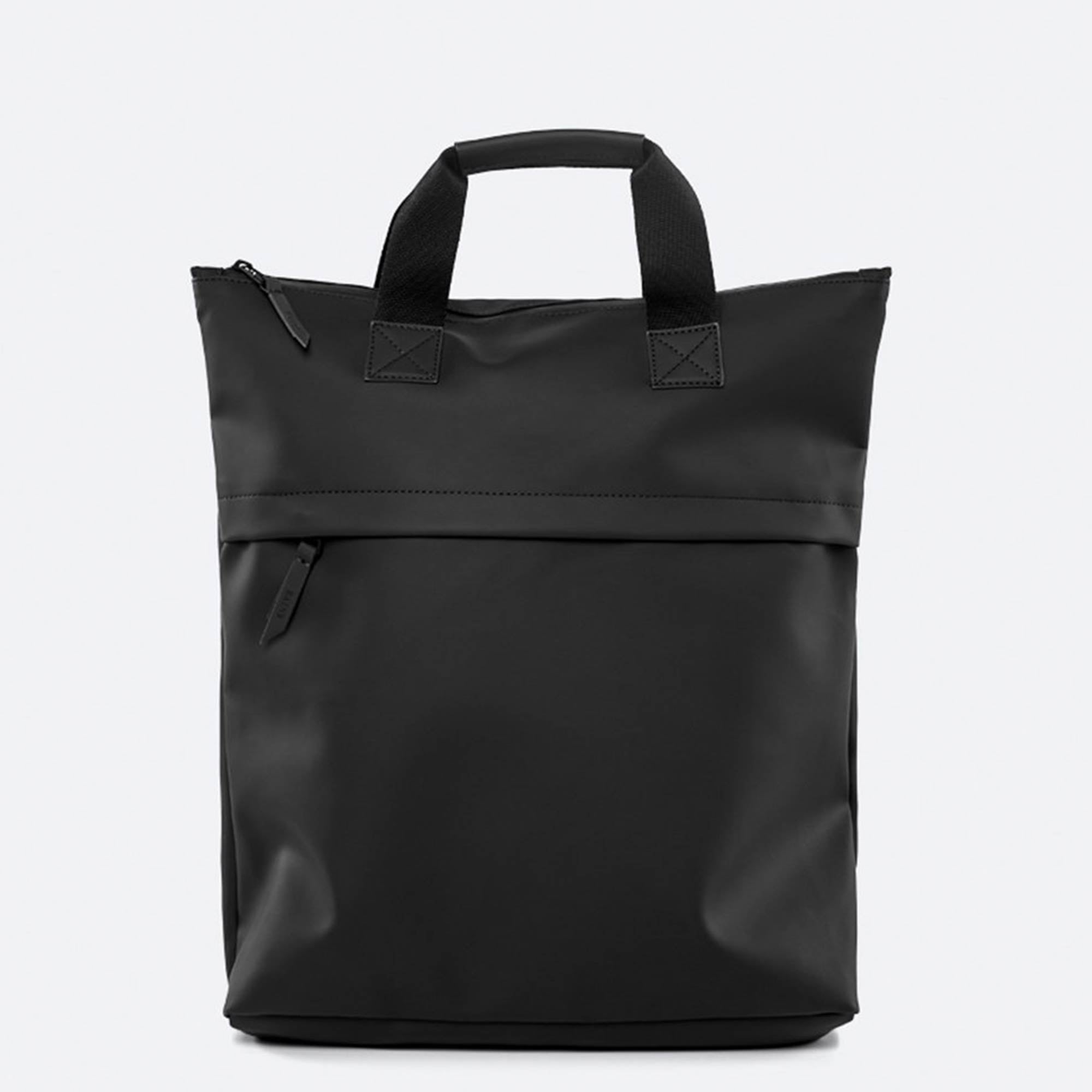 Rains Tote Backpack - Black