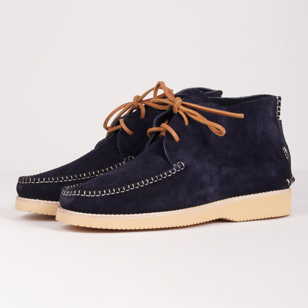 Yogi Lucas Suede Moccasin Boot - Indigo