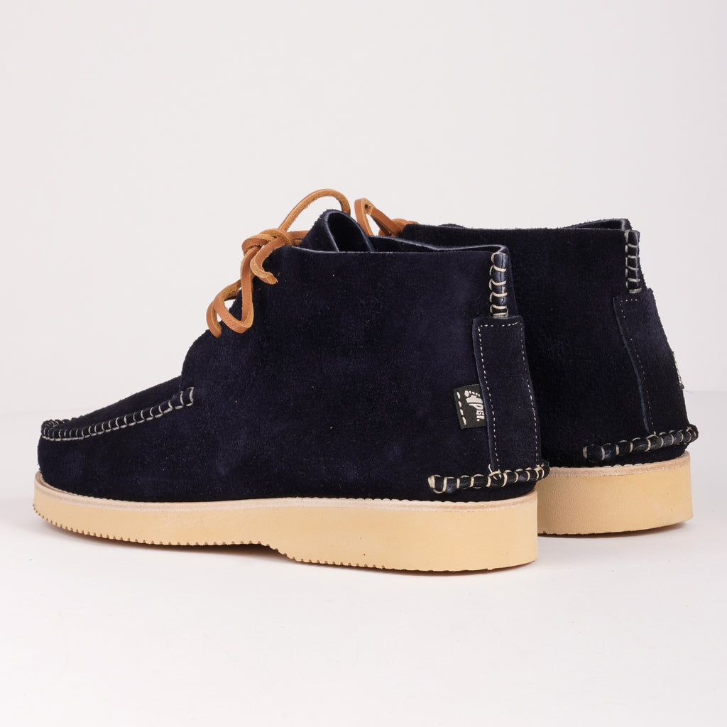 Yogi Lucas Suede Moccasin Boot - Indigo