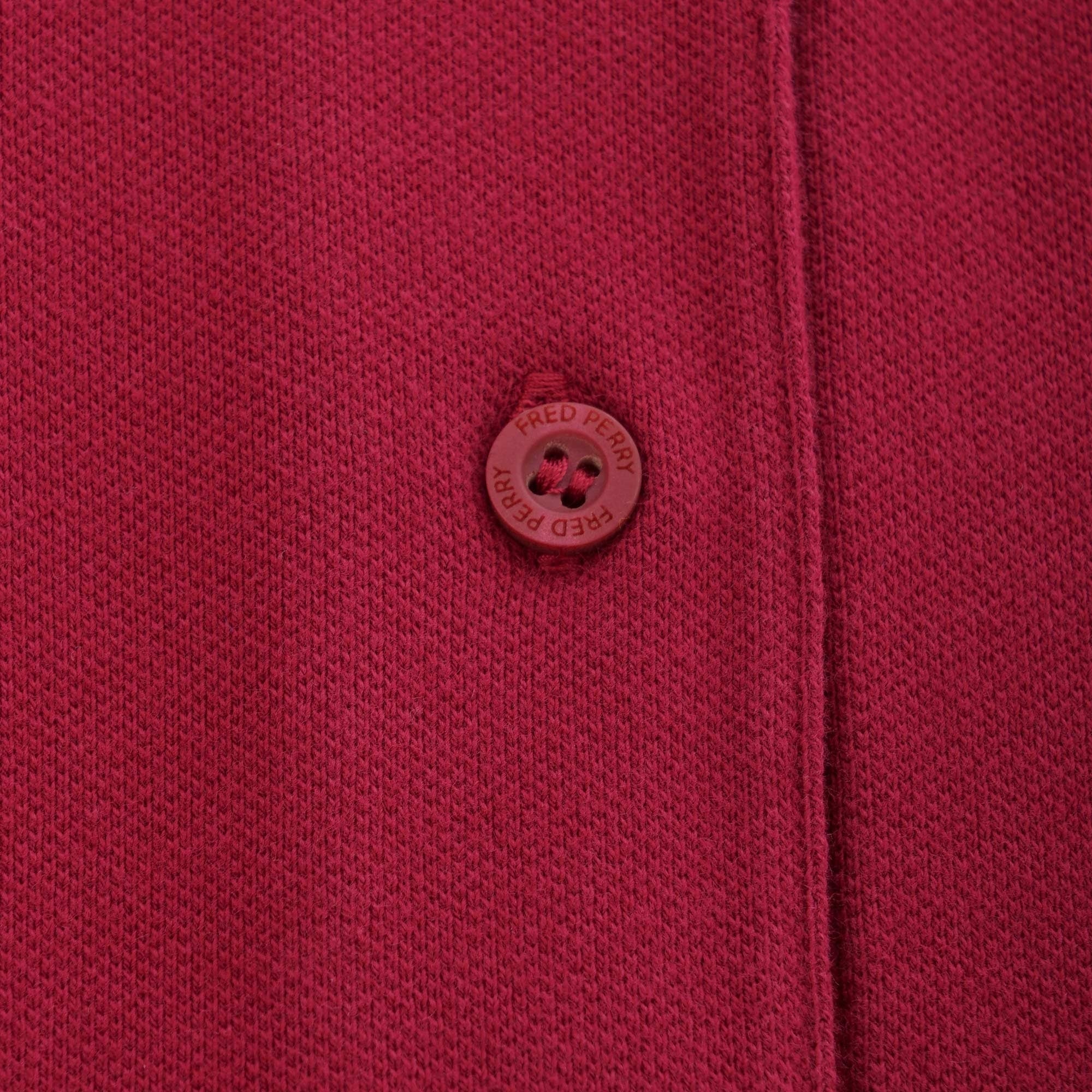 Fred Perry Womens Womens Twin Tip Polo Shirt - Claret