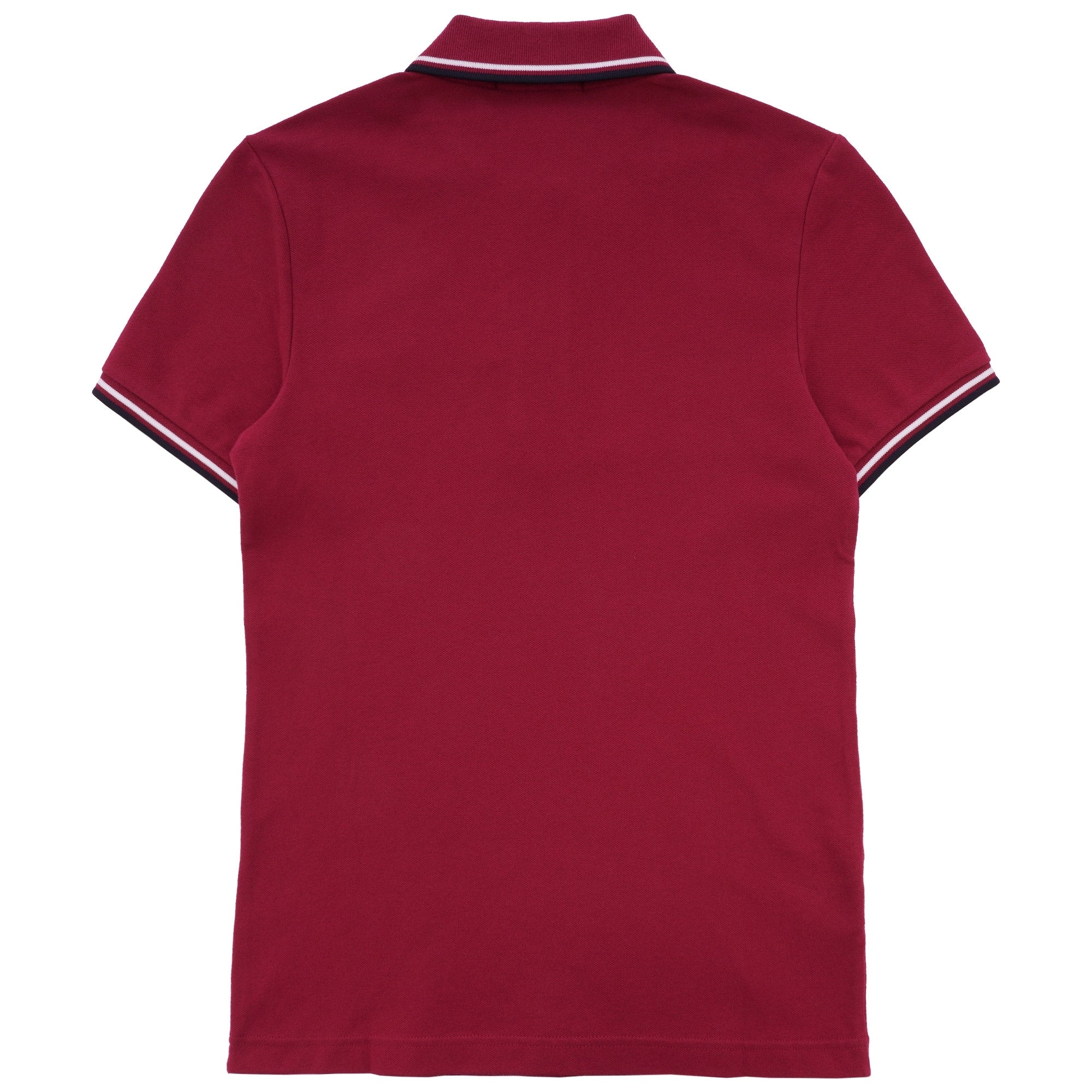 Fred Perry Womens Womens Twin Tip Polo Shirt - Claret
