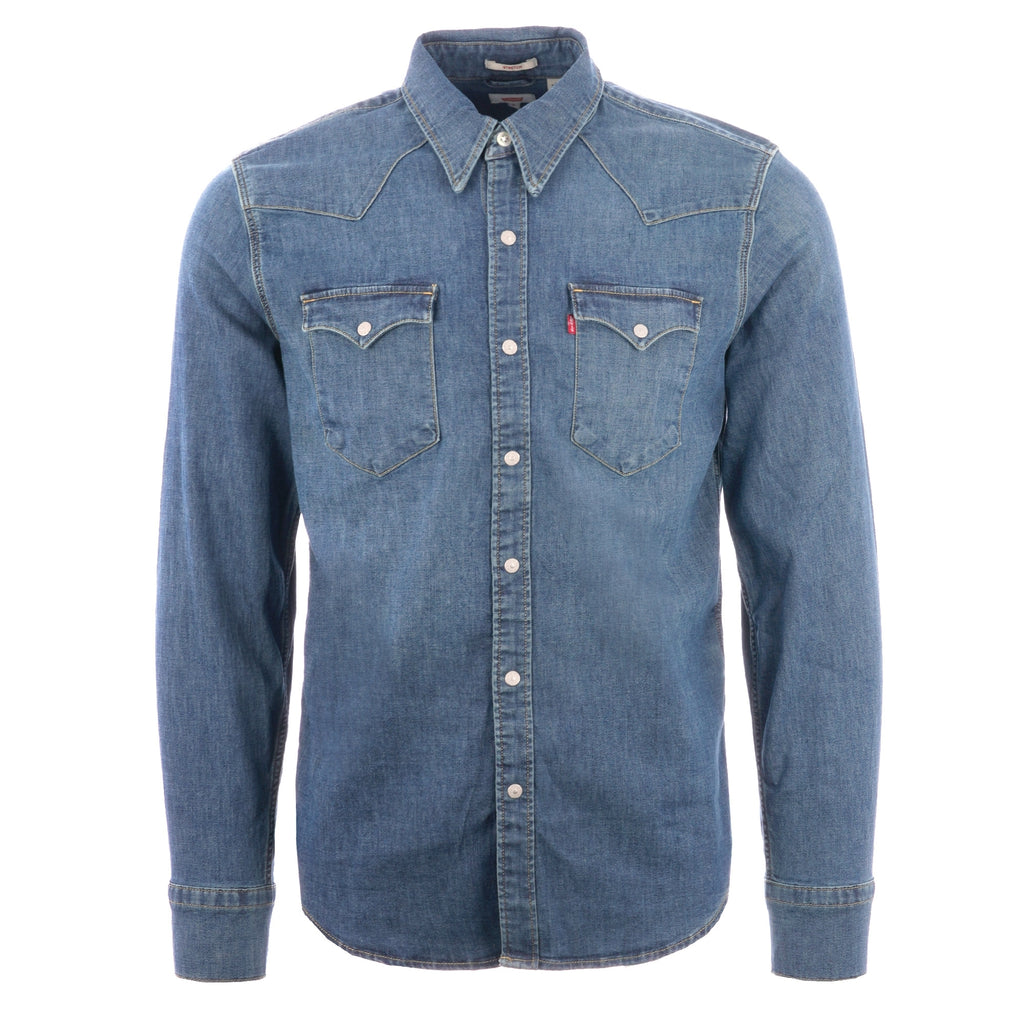 Levi's® Barstow Western Shirt - Dark Denim