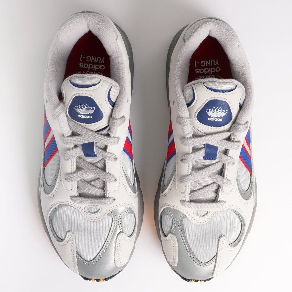 Adidas Originals Yung-1 - Grey Two, Collegiate Royal & Scarlet