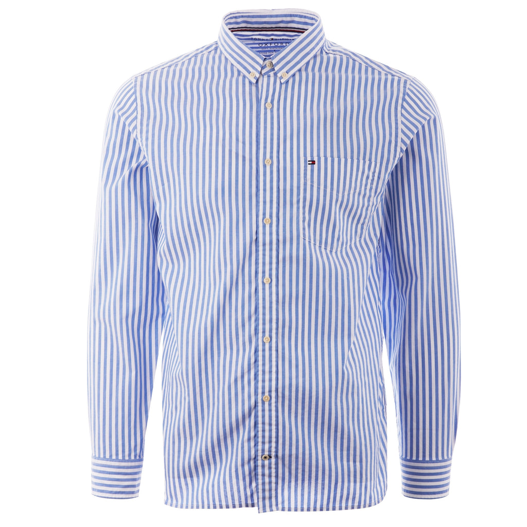 Tommy Hilfiger Striped Oxford Shirt - Regatta