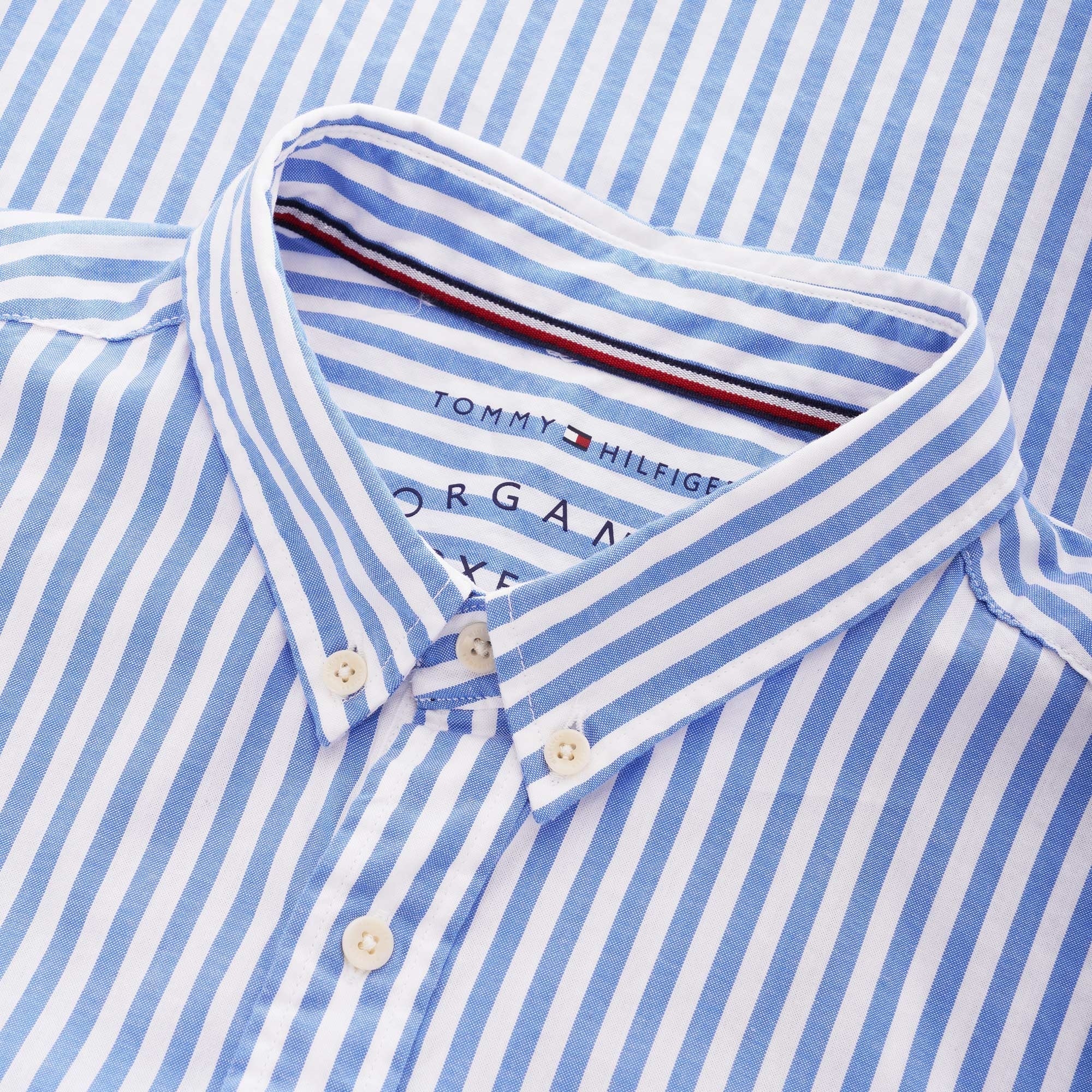 Tommy Hilfiger Striped Oxford Shirt - Regatta