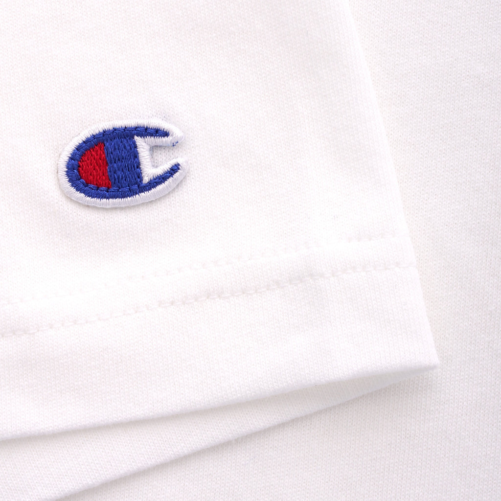 Champion Script Logo Back Crew Neck T-Shirt - White