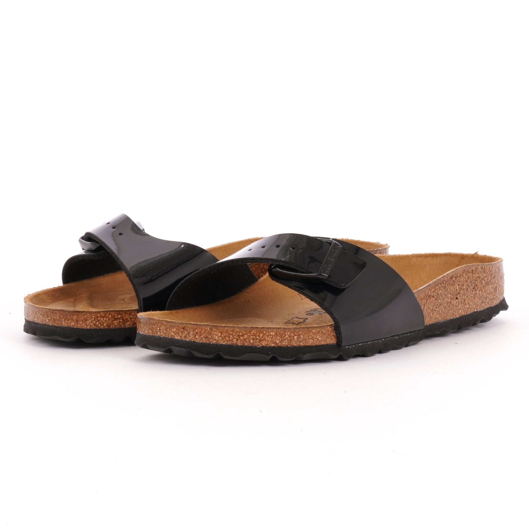 Birkenstock Womens Madrid Sandals - Black Patent