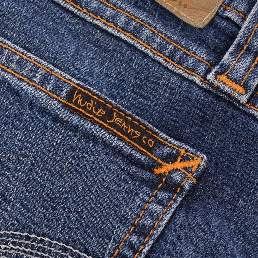 Nudie Jeans Skinny Lin Denim Jeans - Mid Authentic Power