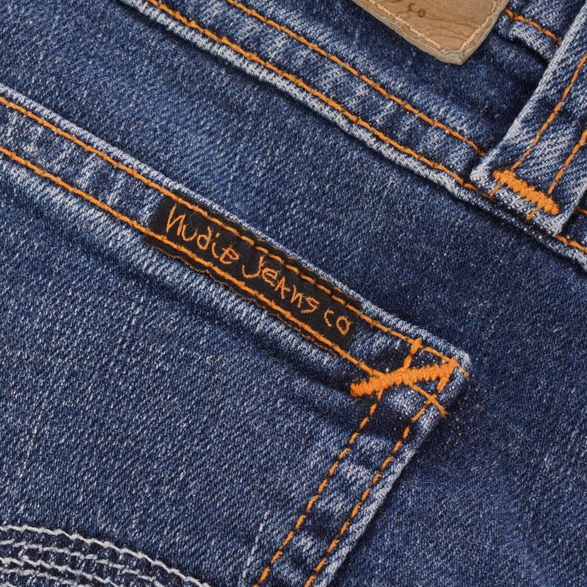 Nudie Jeans Skinny Lin Denim Jeans - Mid Authentic Power