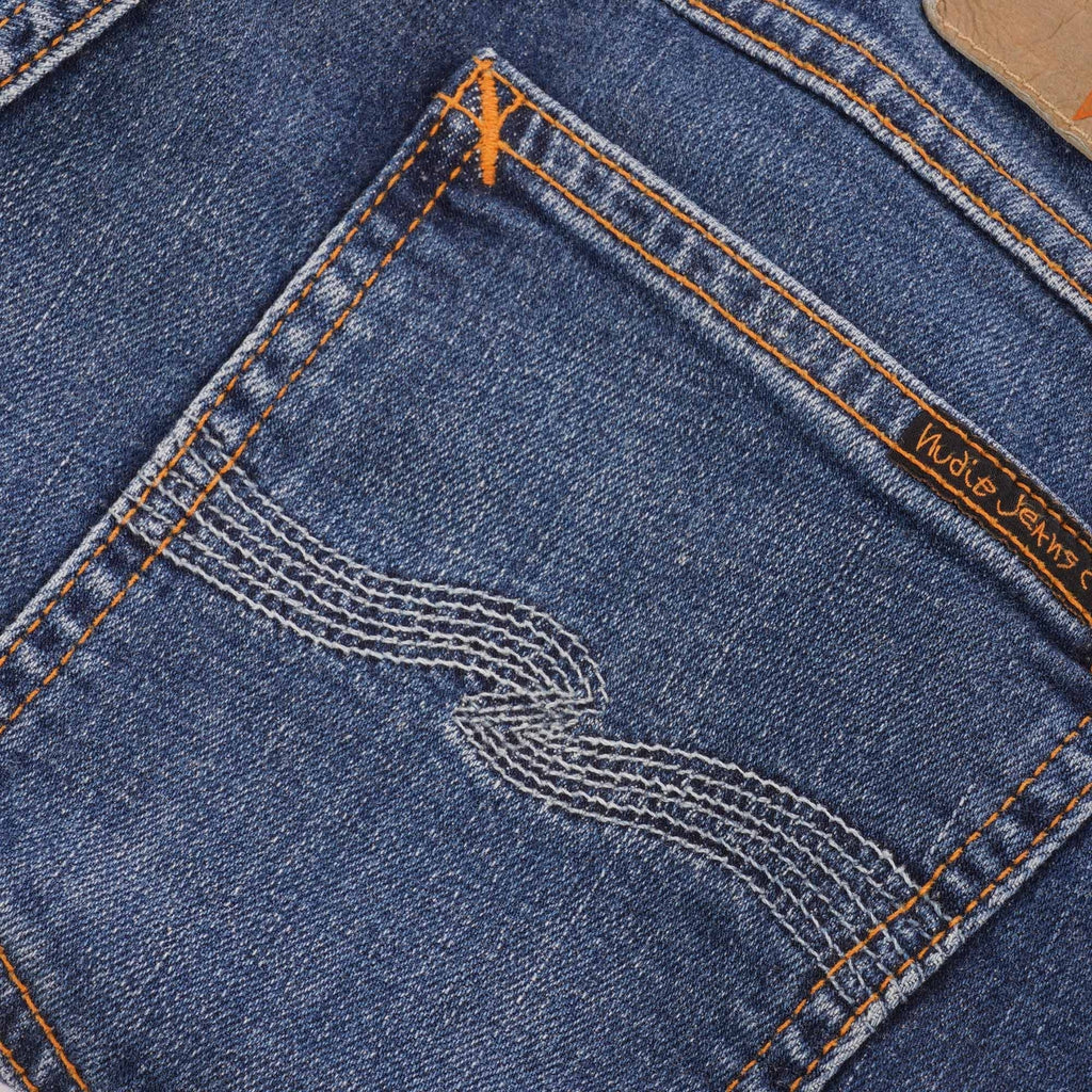 Nudie Jeans Skinny Lin Denim Jeans - Mid Authentic Power