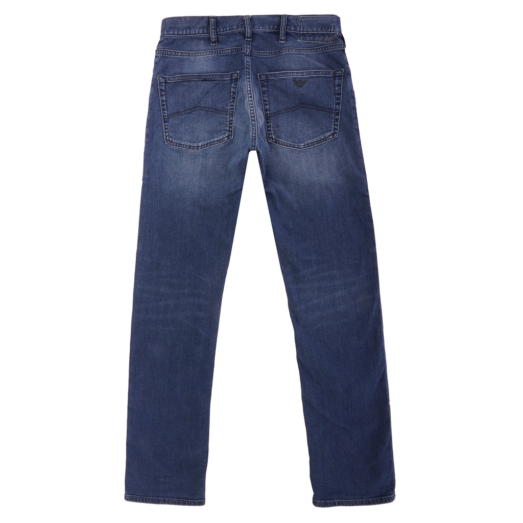 Emporio Armani J45 Comfort Denim - Medium Denim Blue