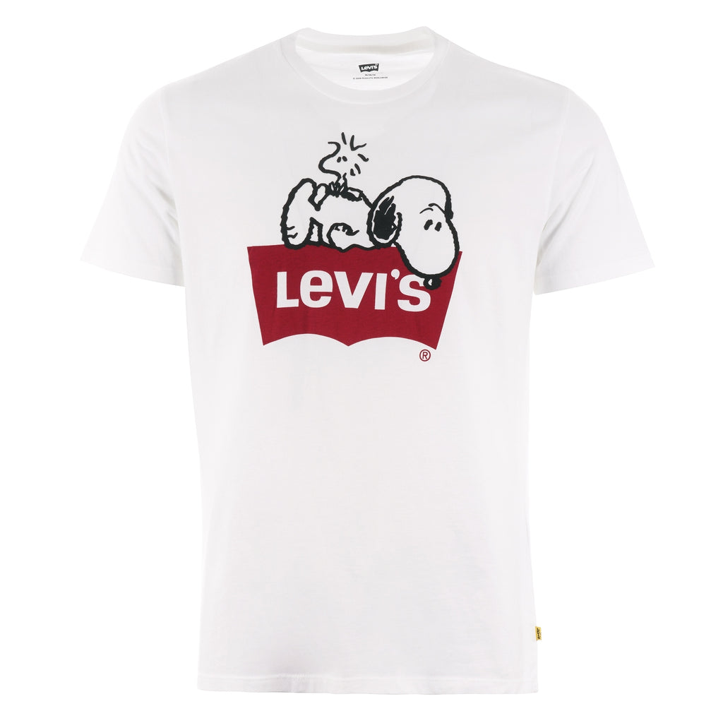 Levi's ® x Peanuts Snoopy Graphic Housemark T-Shirt - White
