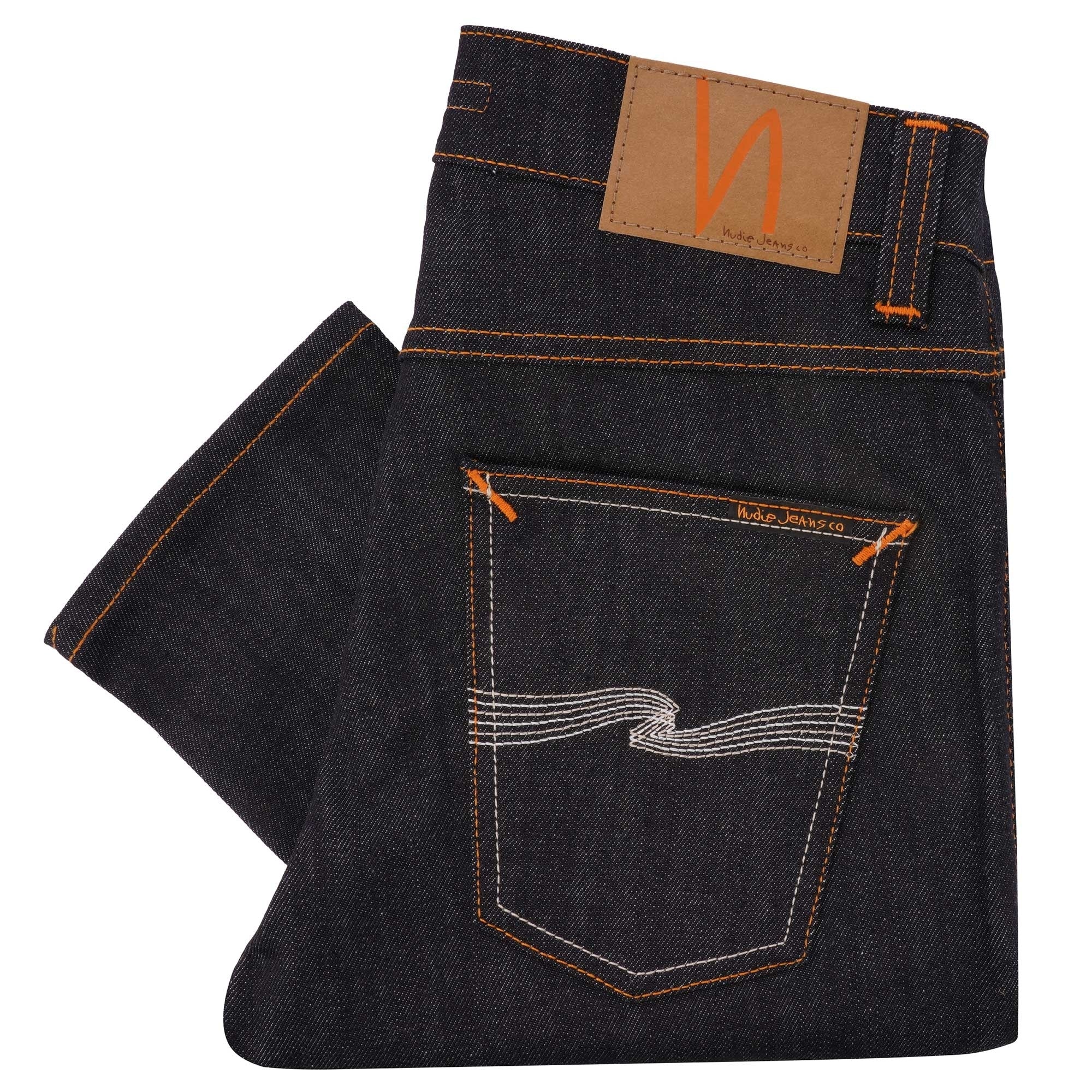 Nudie Jeans Lean Dean Denim Jeans - Dry Tonal Ecru