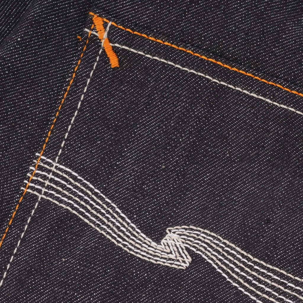 Nudie Jeans Lean Dean Denim Jeans - Dry Tonal Ecru
