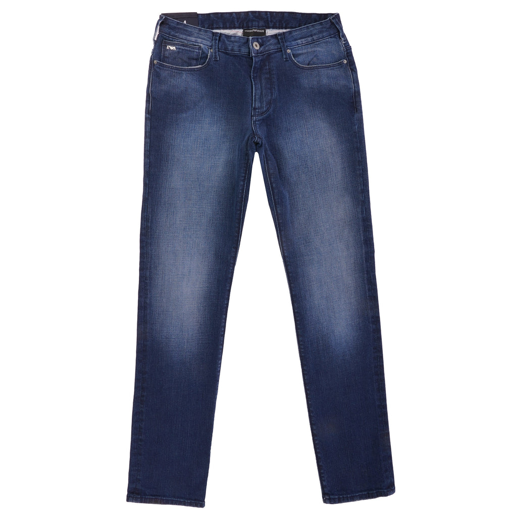 Emporio Armani J06 Comfort Denim Jeans - Dark Denim Blue
