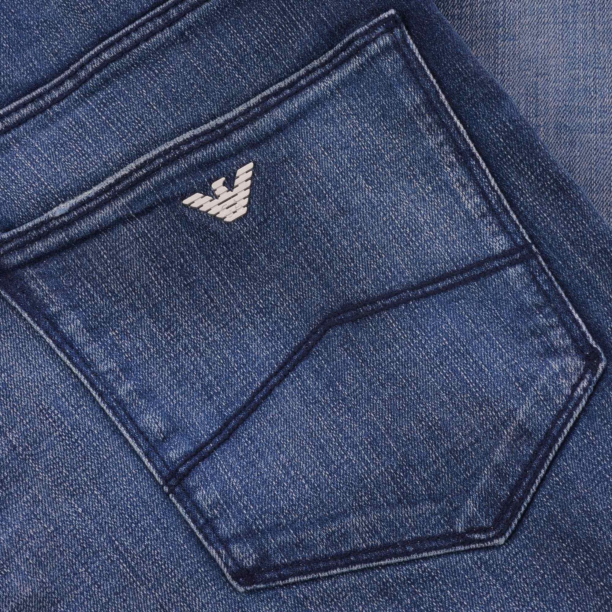 Emporio Armani J06 Comfort Denim Jeans - Dark Denim Blue