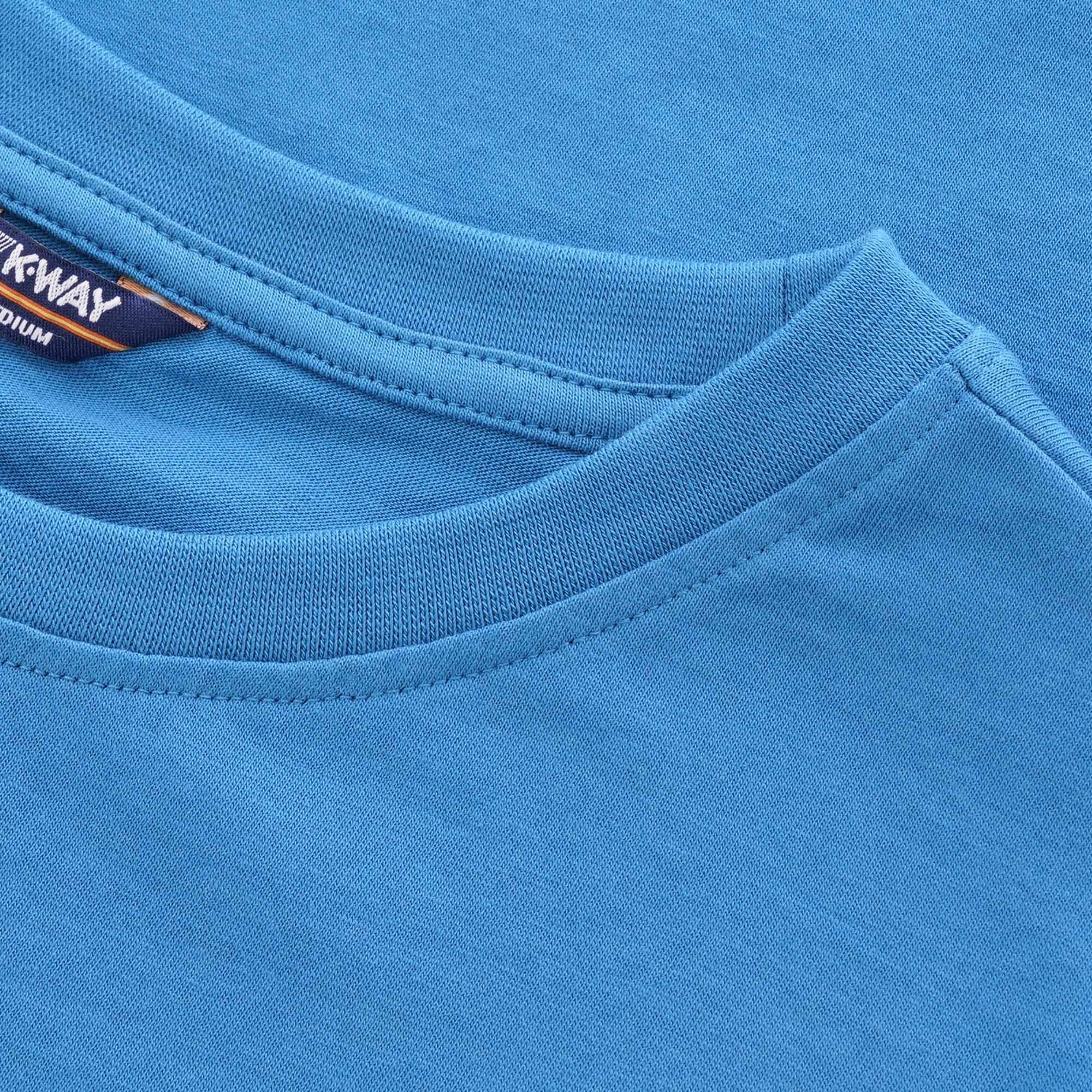 K-Way Pete Macro Logo T-Shirt - Blue