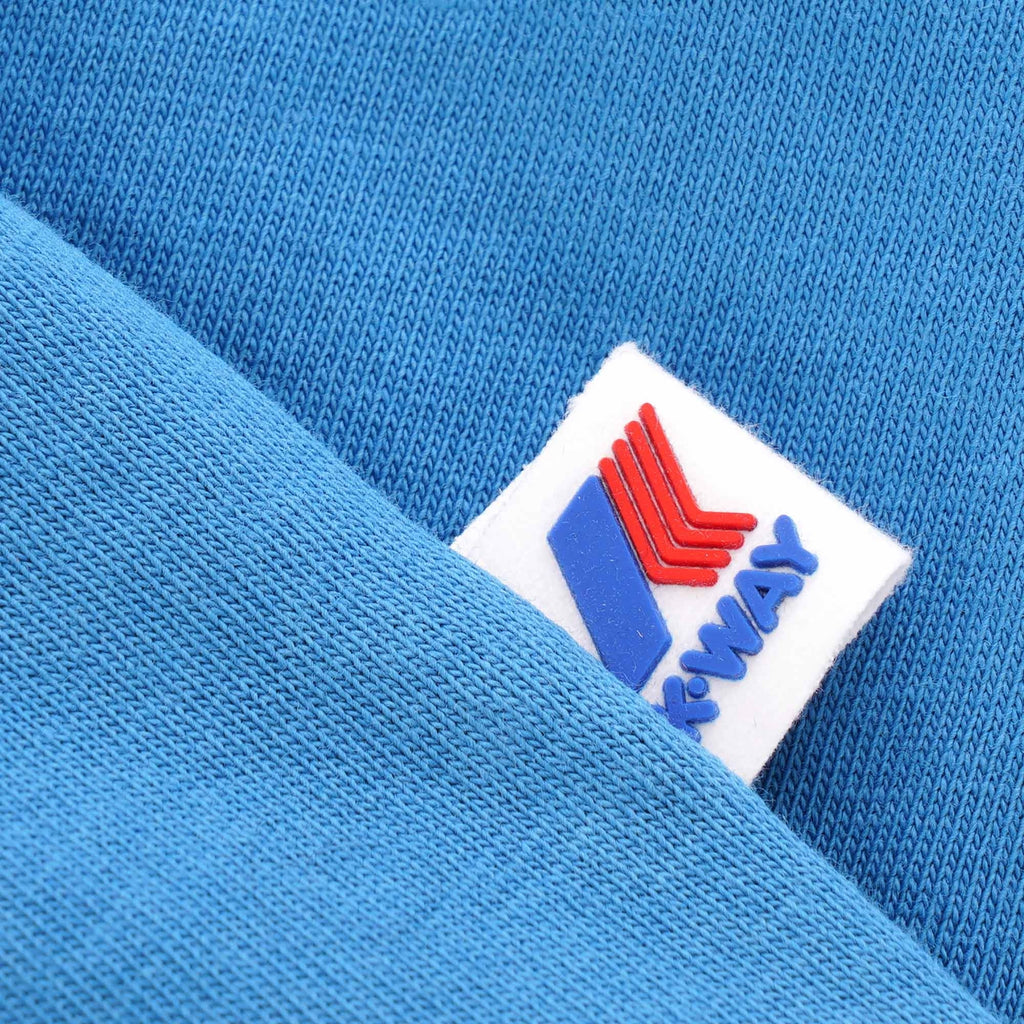 K-Way Pete Macro Logo T-Shirt - Blue