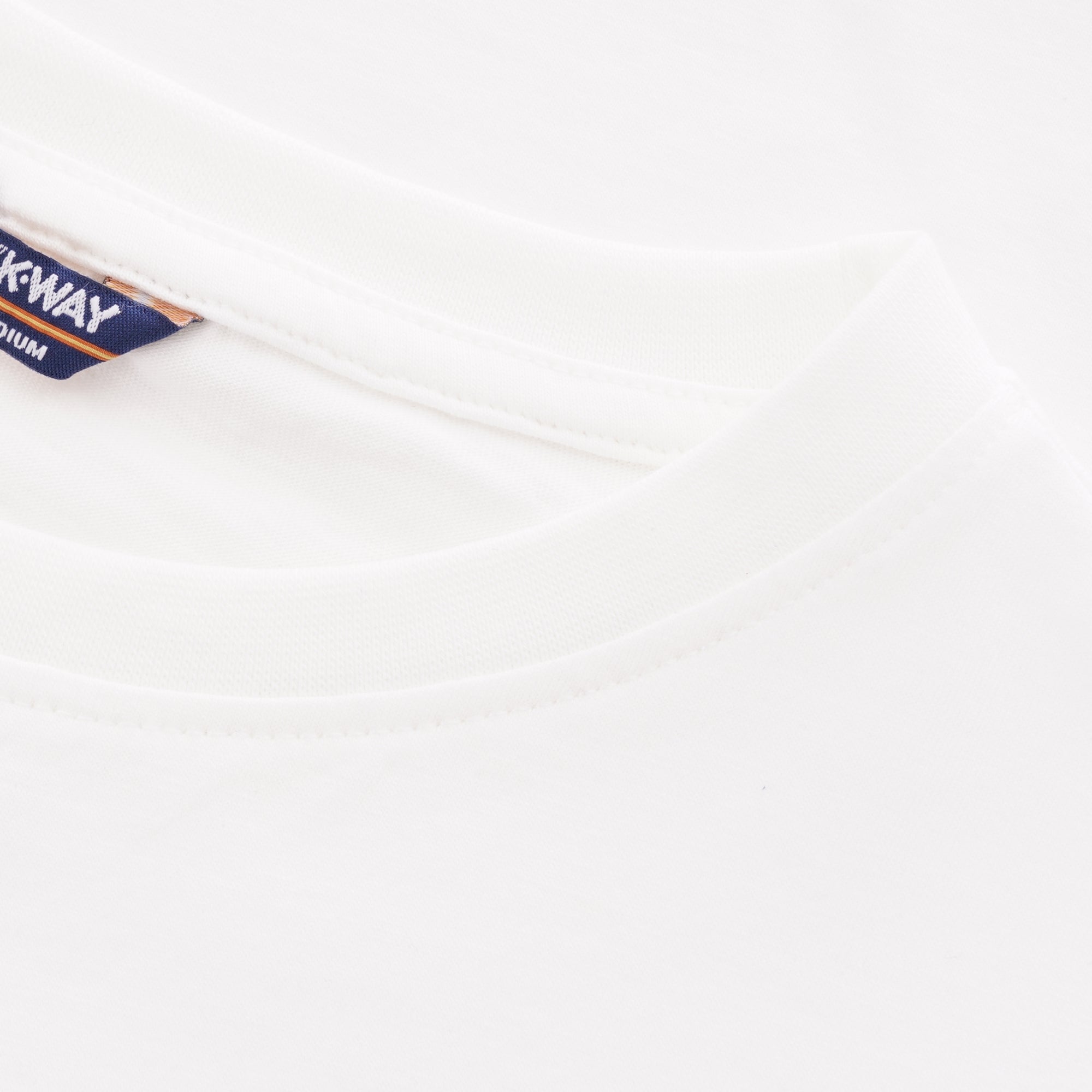 K-Way Pete Macro Logo T-Shirt - White