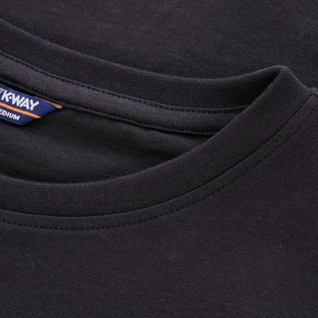 K-Way Pete Macro Logo T-Shirt - Black
