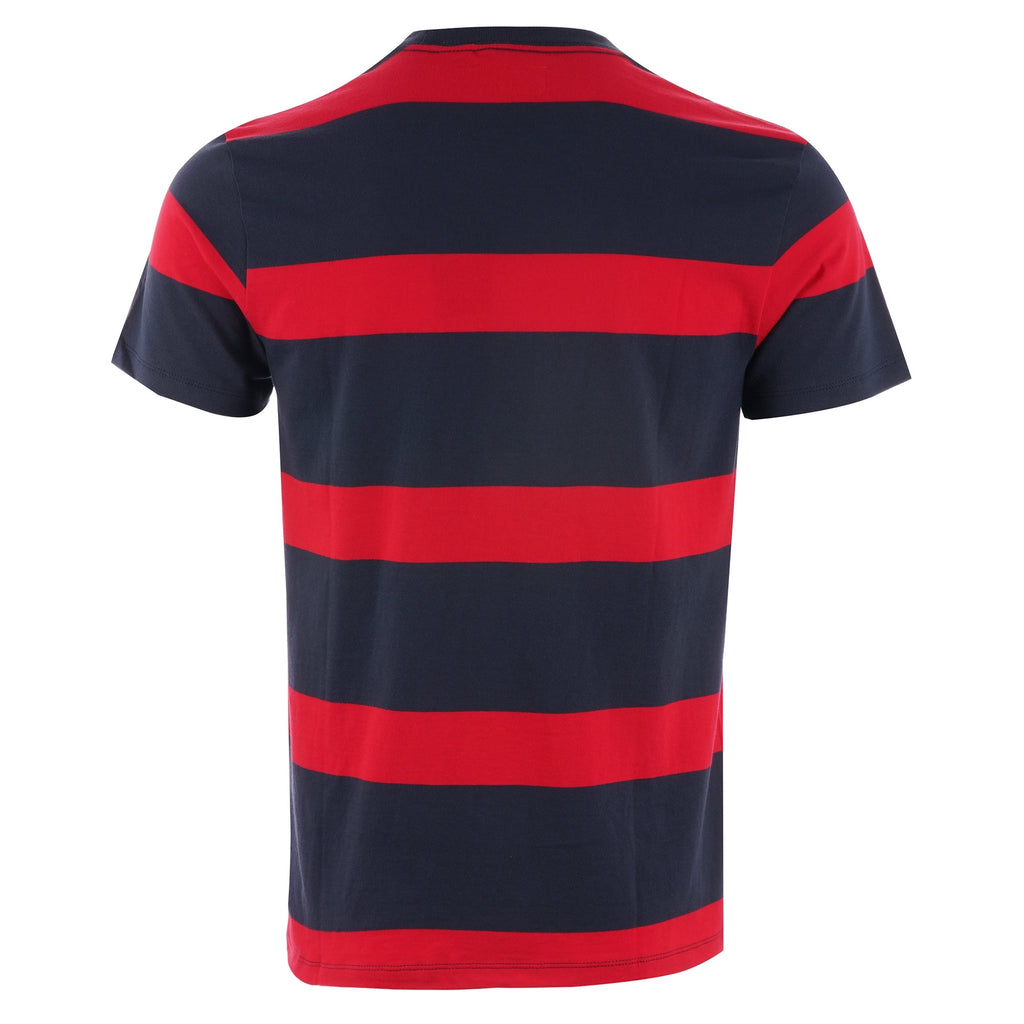 Levi's® Sunset Pocket T-Shirt - Dress Blues & Lychee Stripe