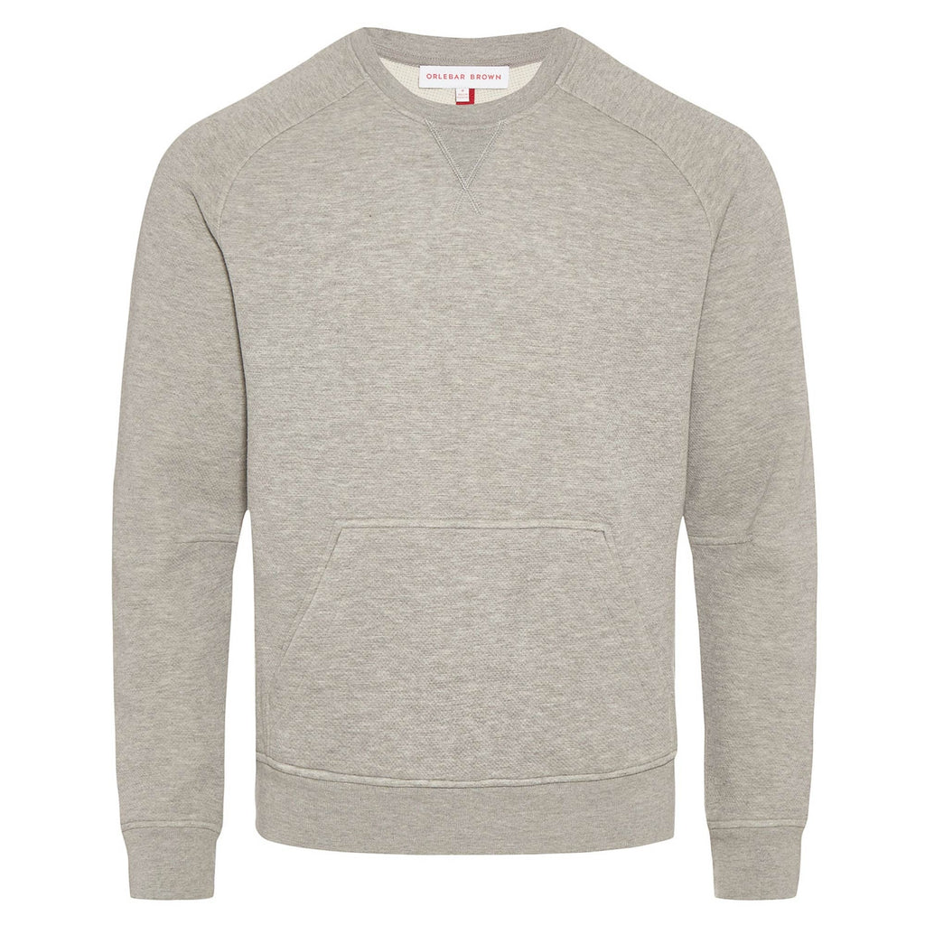 Orlebar Brown Wilby Sweatshirt - Grey Melange