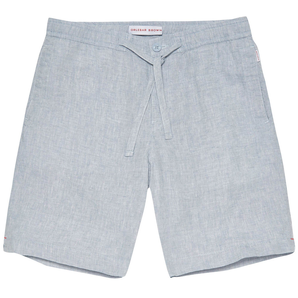 Orlebar Brown Harton Linen Shorts - Chambray