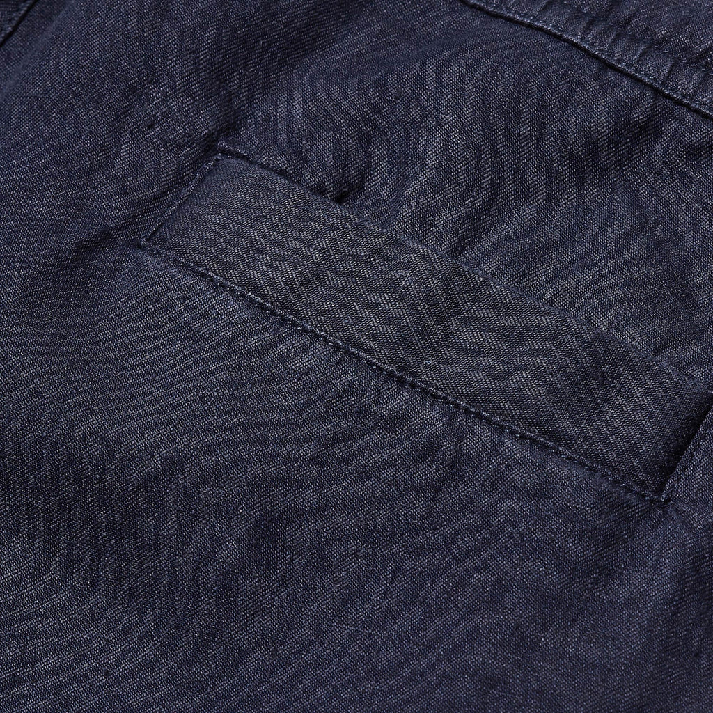 Orlebar Brown Harton Linen Shorts - Navy
