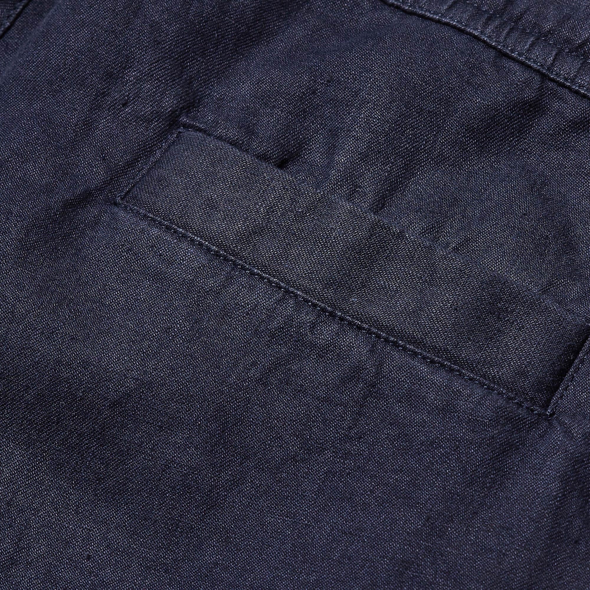 Orlebar Brown Harton Linen Shorts - Navy