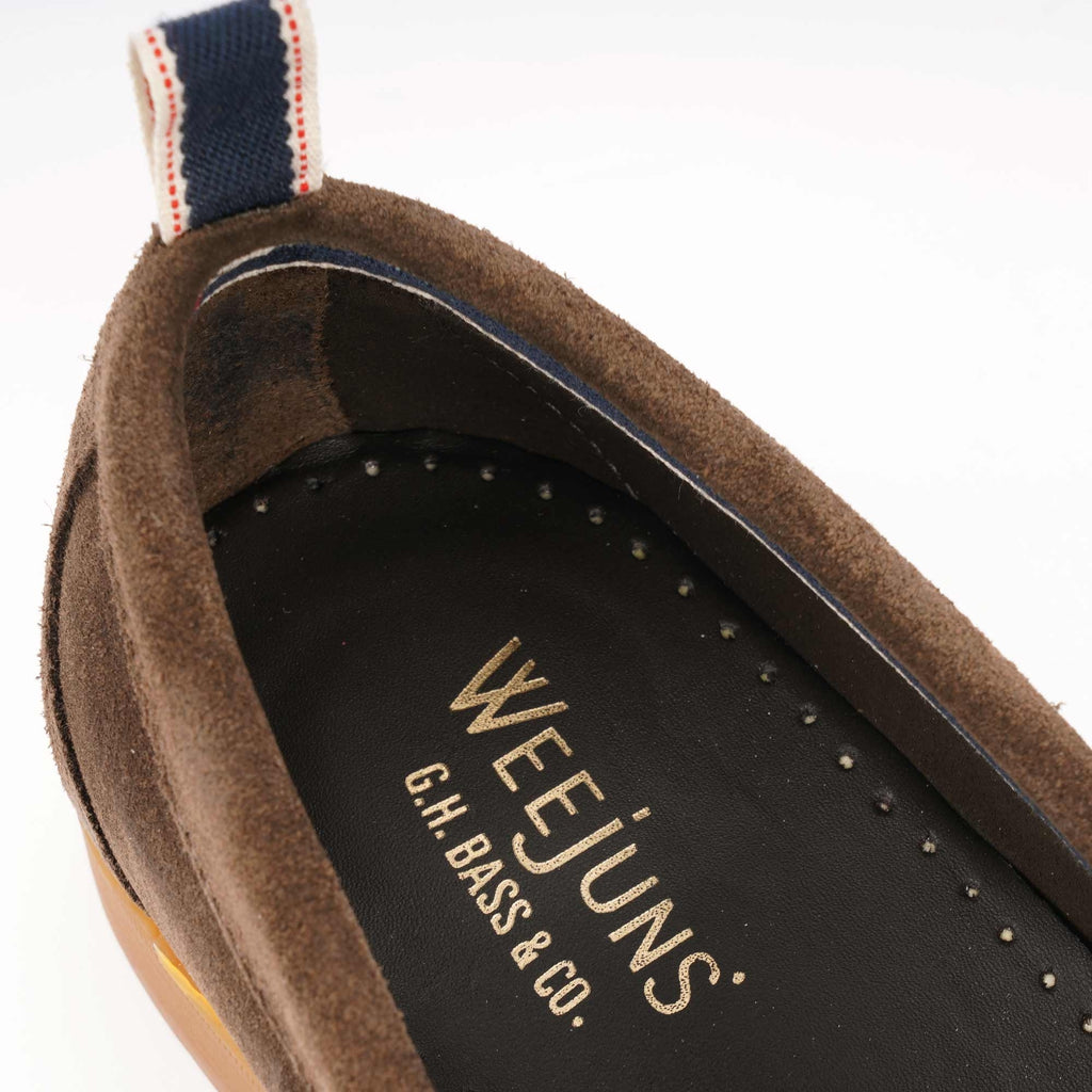 G.H. Bass Weejun Larson Suede - Dark Brown