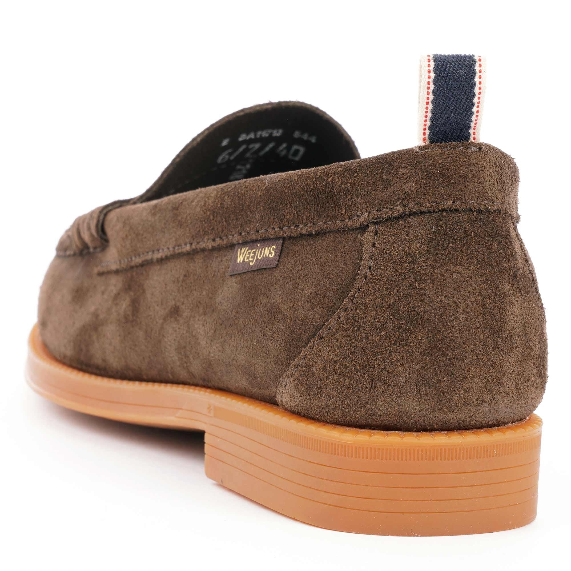 G.H. Bass Weejun Larson Suede - Dark Brown