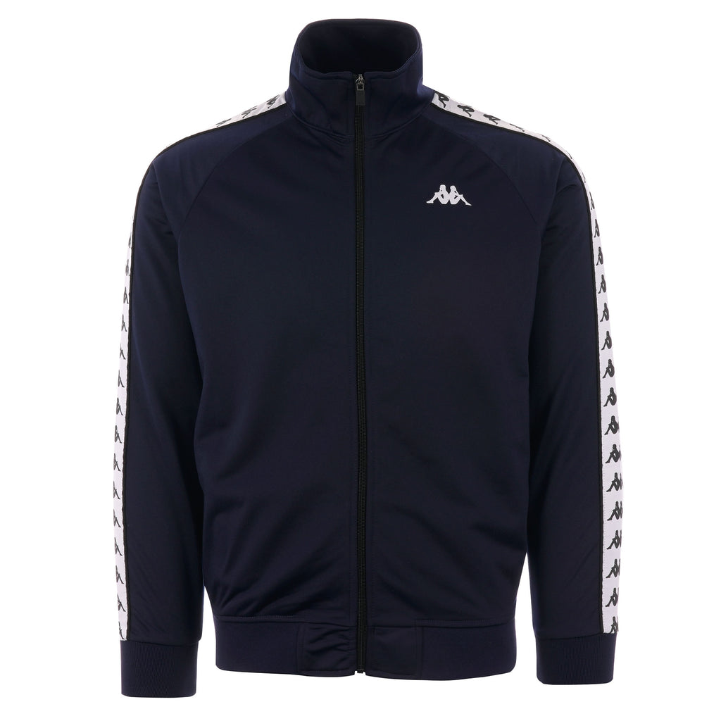 Kappa Banda Anniston Track Top - Navy, White & Black