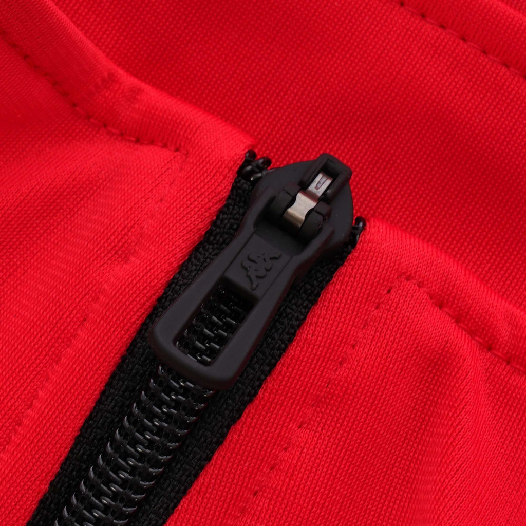 Kappa Bafer Authentic Jacket - Red, Black & White