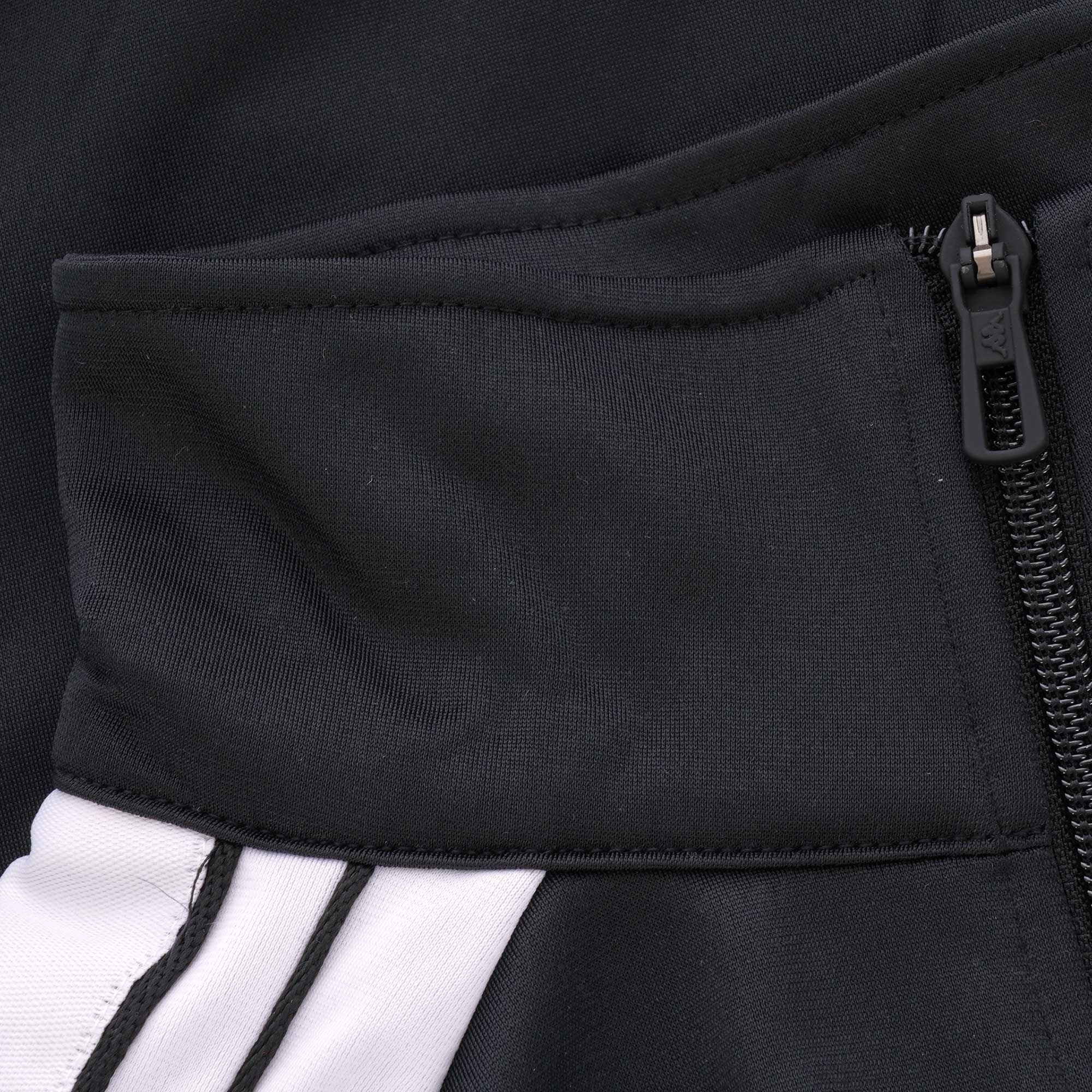 Kappa Bafer Authentic Jacket - Black, Red & White