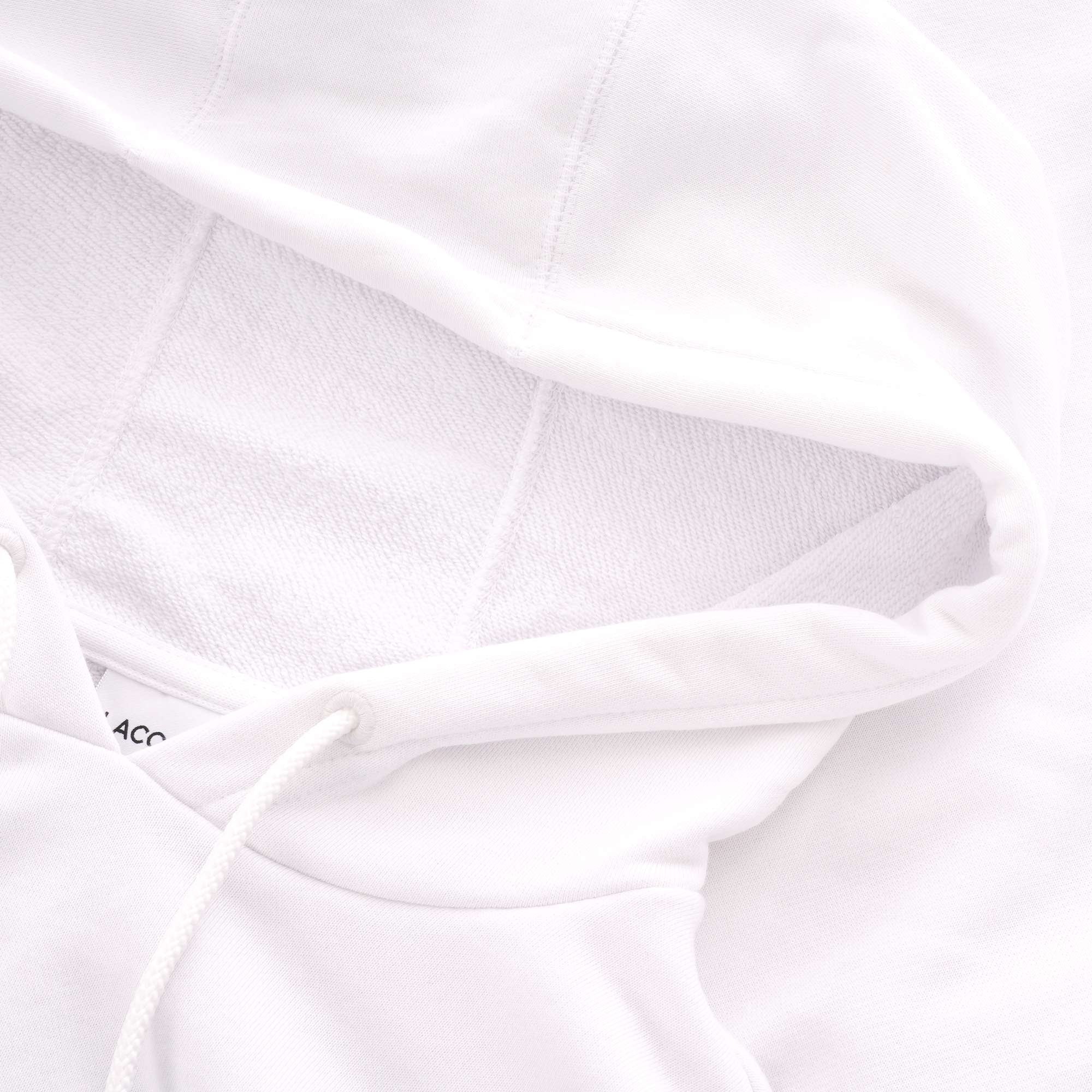 Lacoste Large Logo Hoodie - White