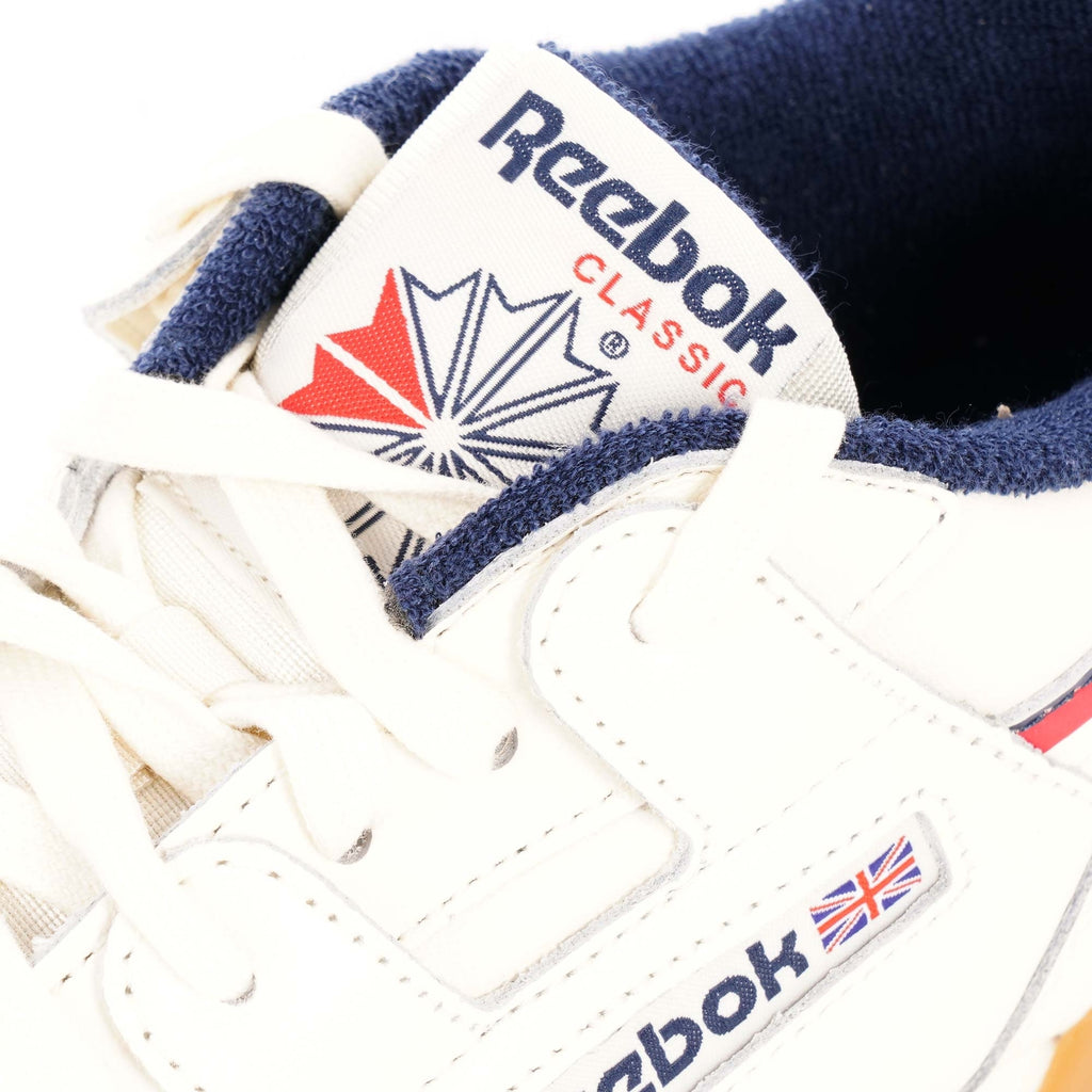 Reebok Workout Plus - Classic White, Navy & Red