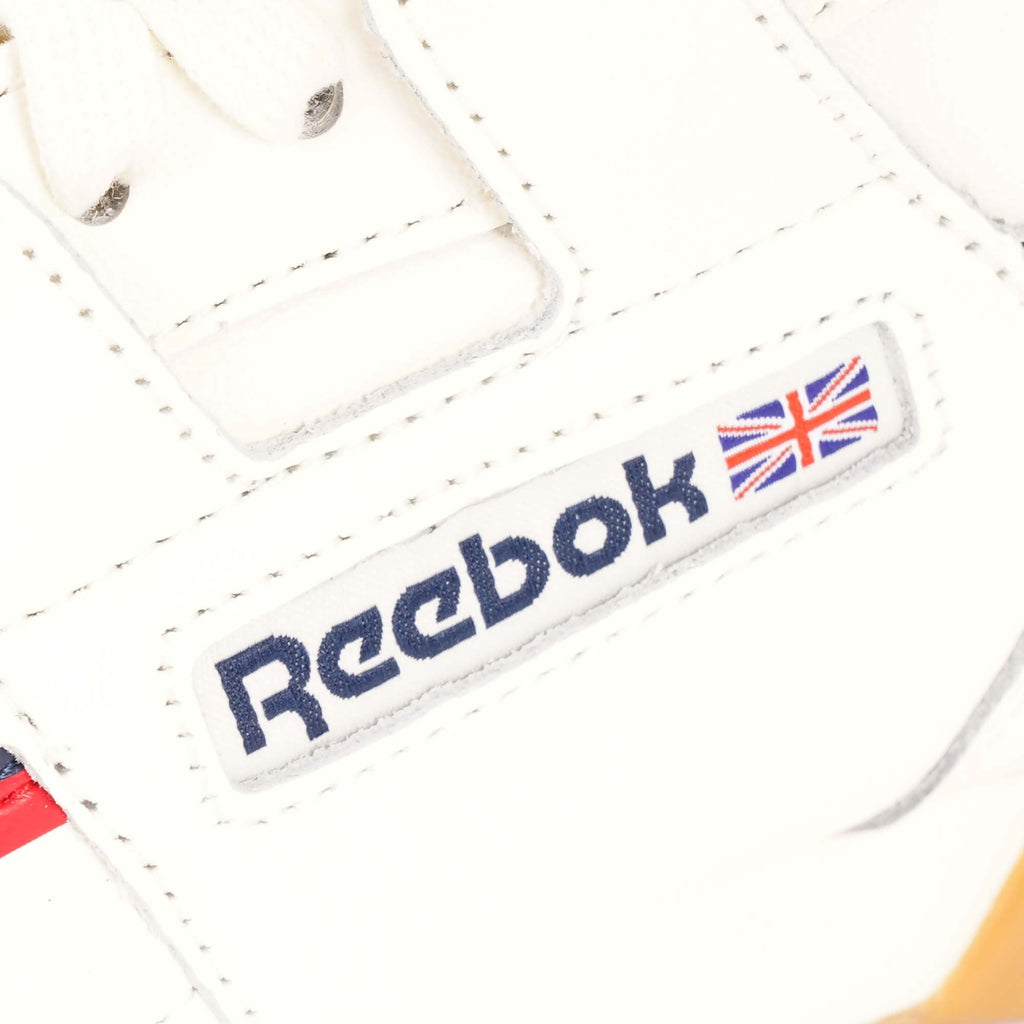 Reebok Workout Plus - Classic White, Navy & Red