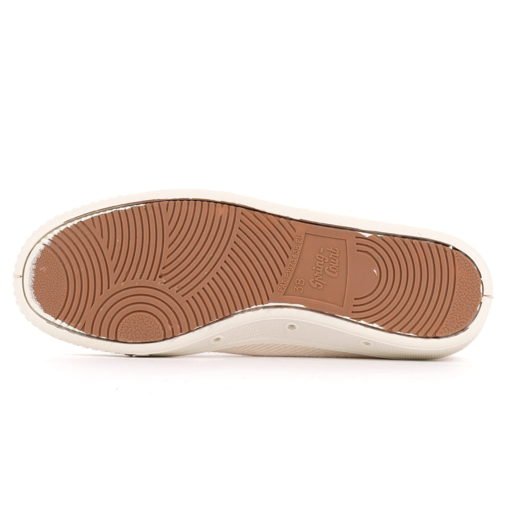 Spring Court Womens B2 Vintage Heavy Twill Shoes - Off White