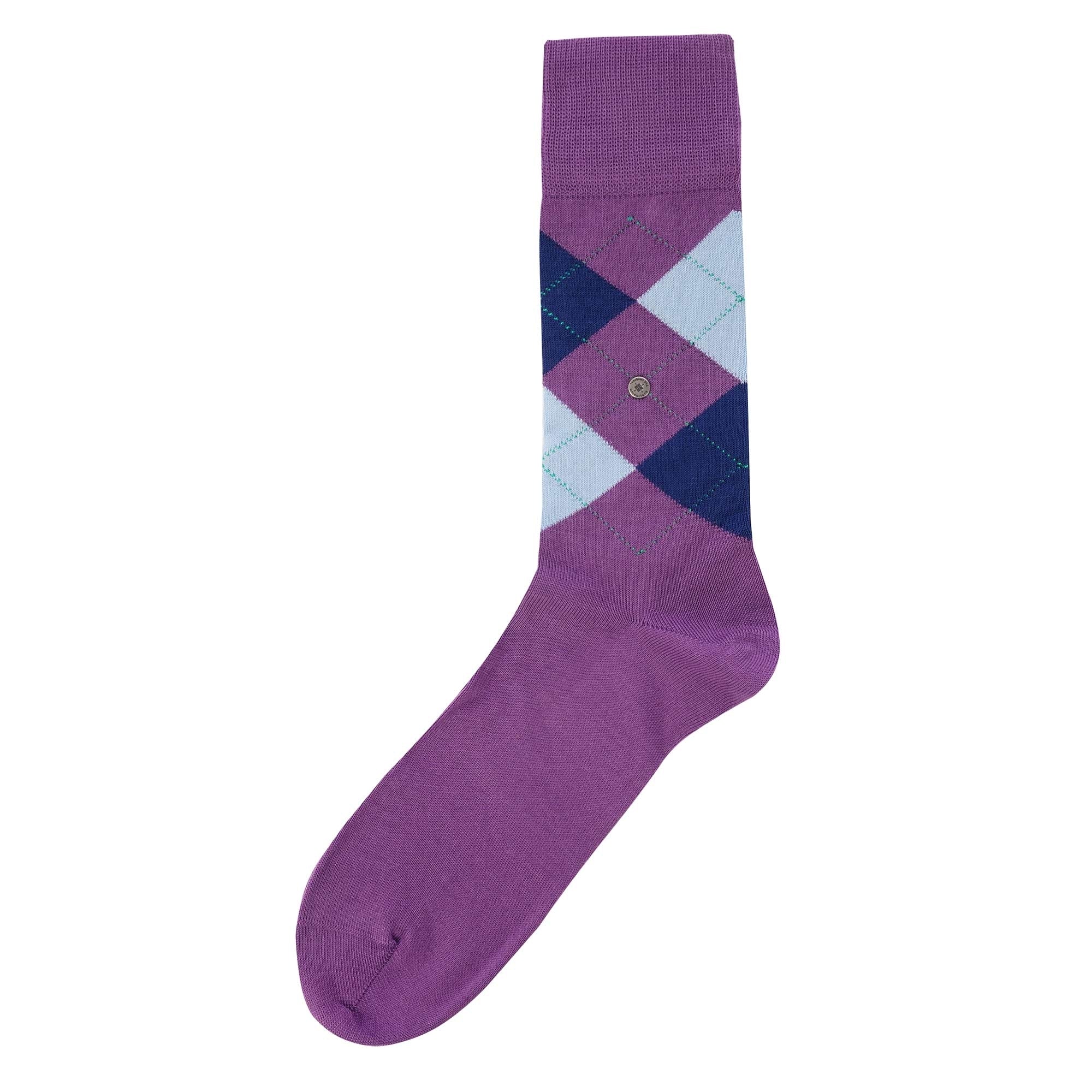Burlington Socks Manchester Socks - Purple