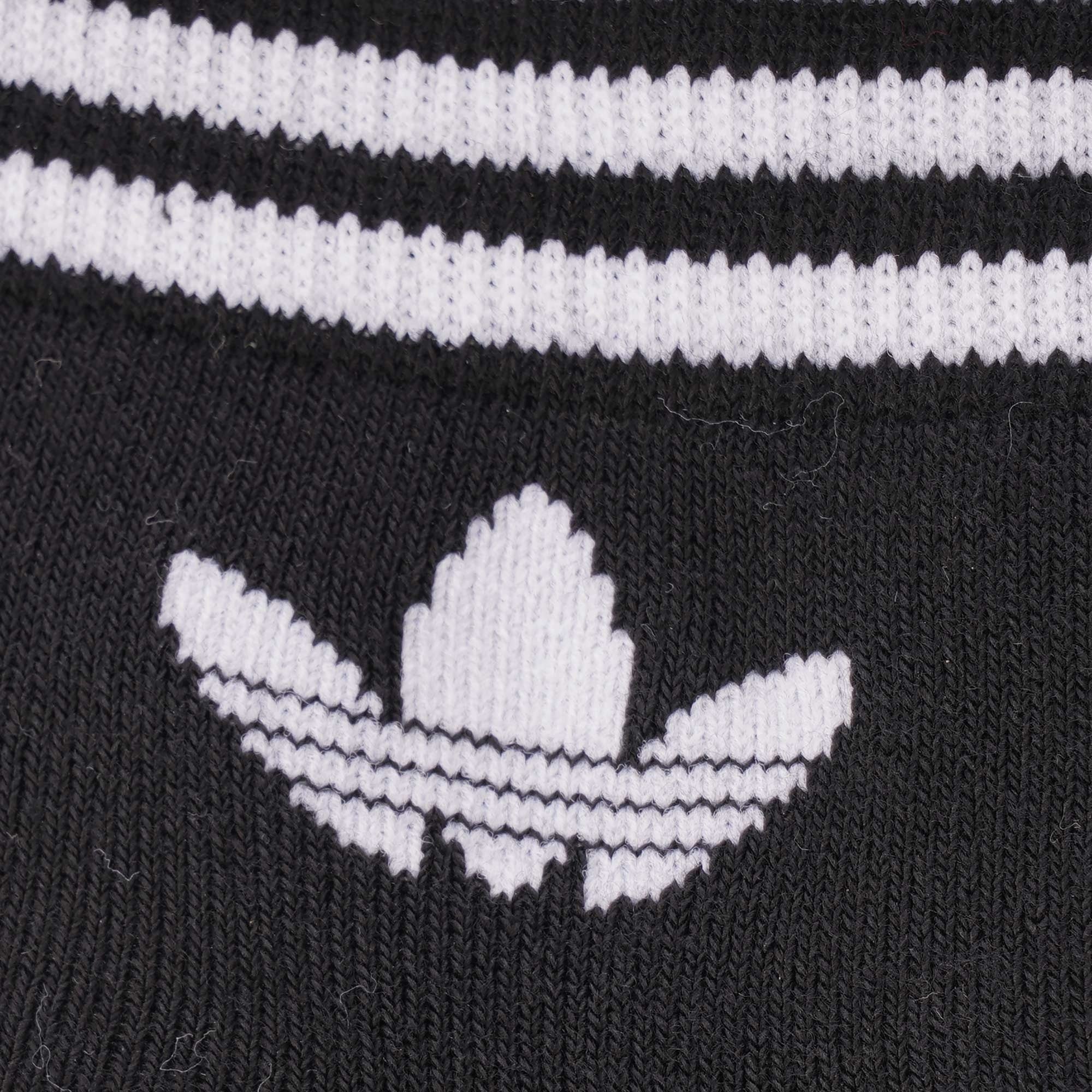 Adidas Originals Black Trefoil Ankle Socks - 3PK