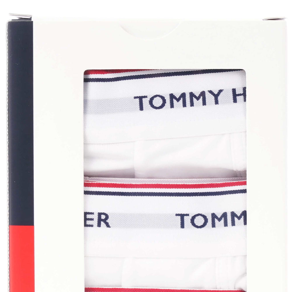 Tommy Hilfiger White Stretch Cotton Trunks - 3PK