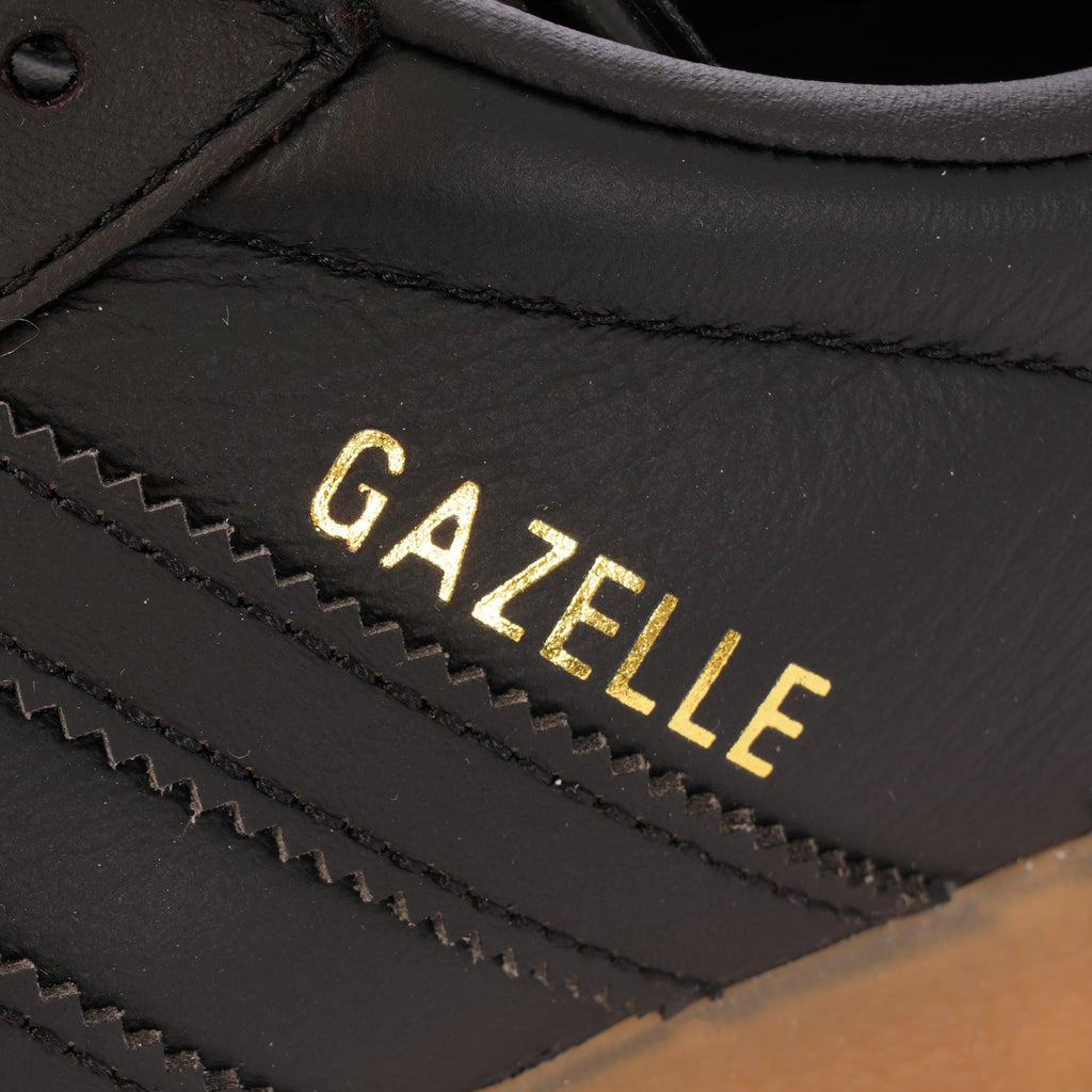 Adidas Originals Gazelle - Core Black & Gum 3