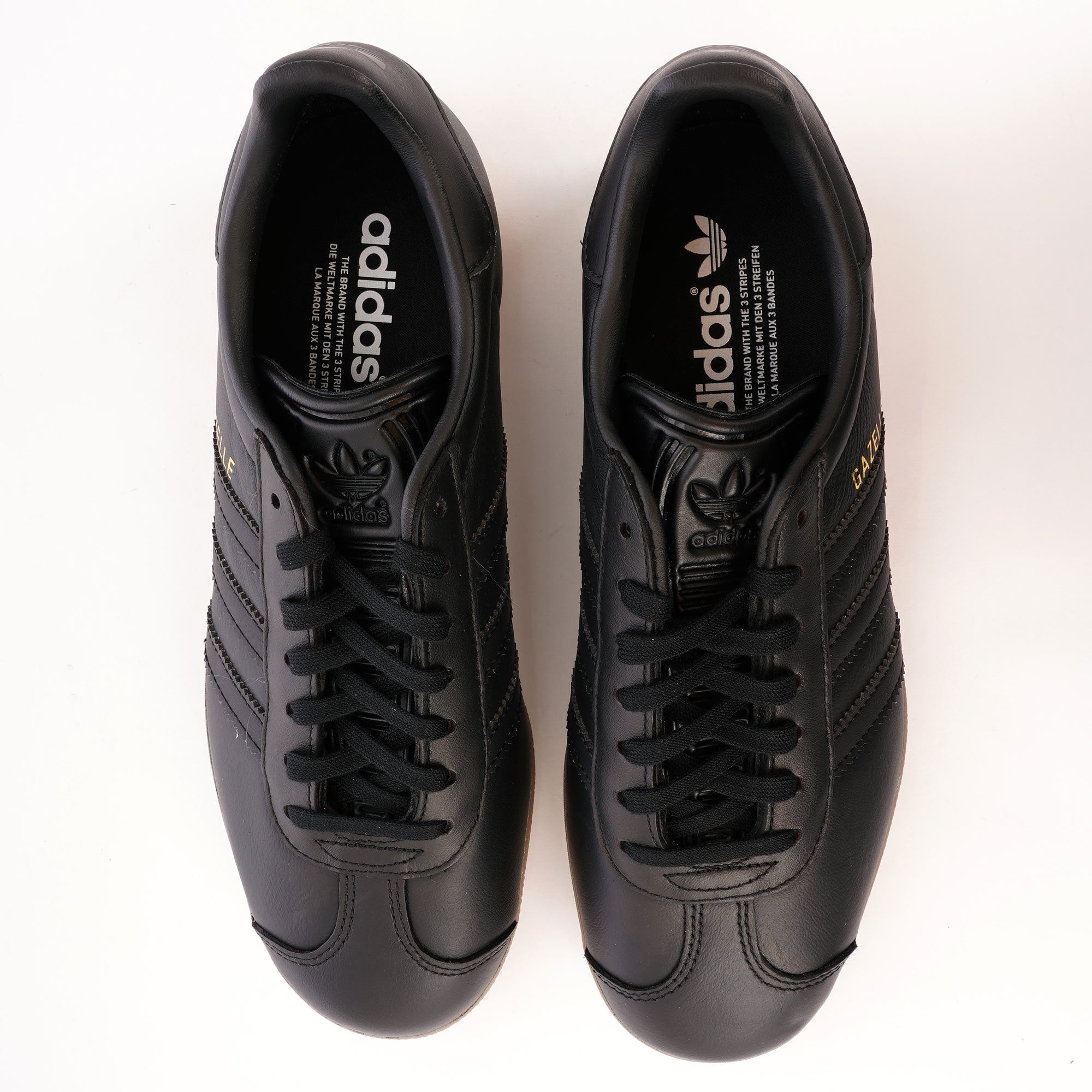 Adidas Originals Gazelle - Core Black & Gum 3