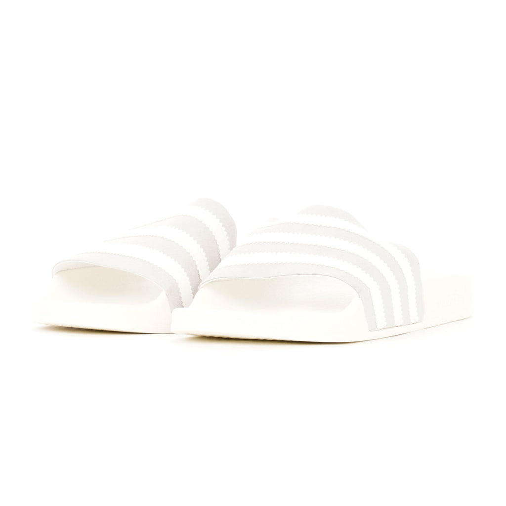 Adidas Originals Adilette Slides - Grey Two, FTW White & Off White