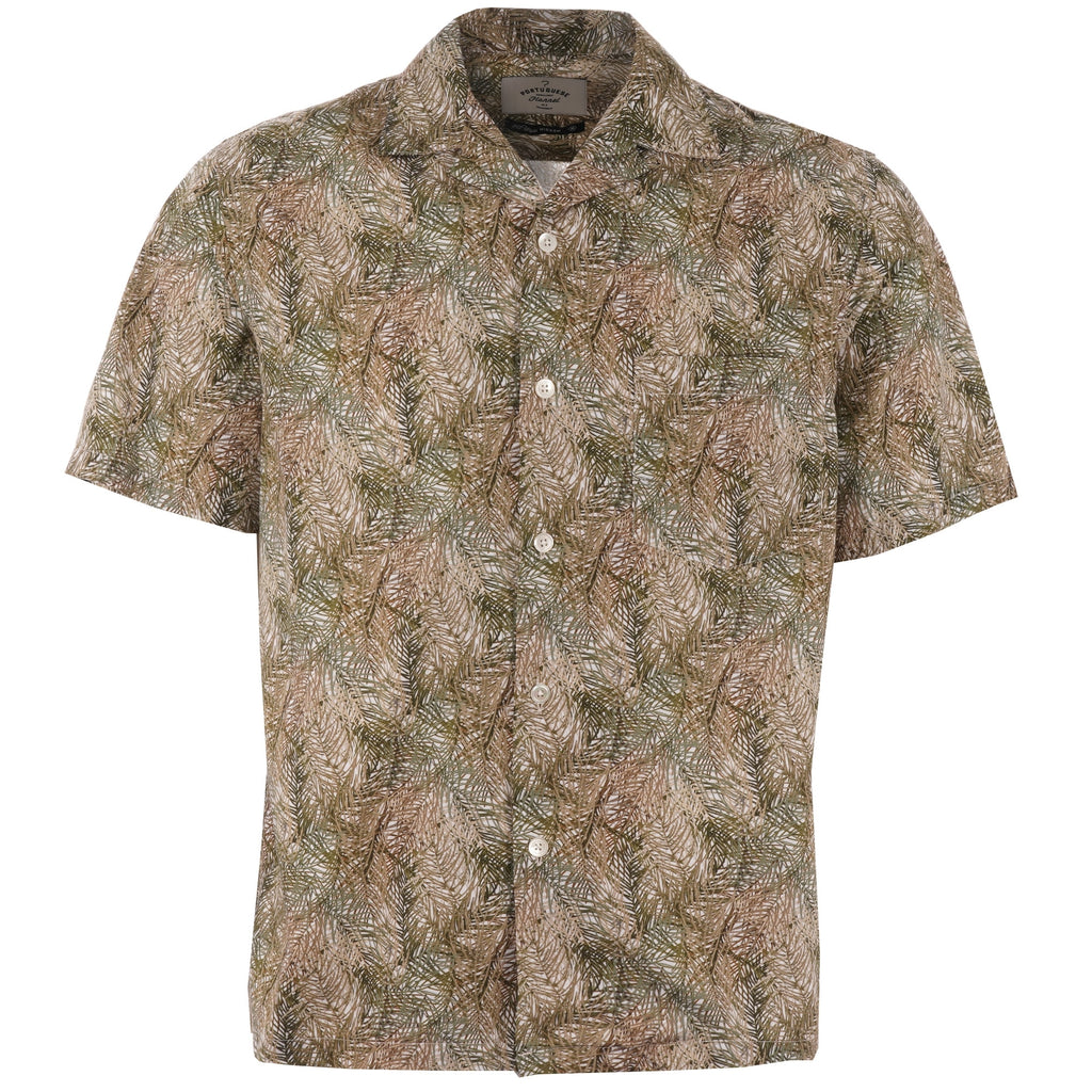 Portuguese Flannel Pine Vacation Shirt - Green