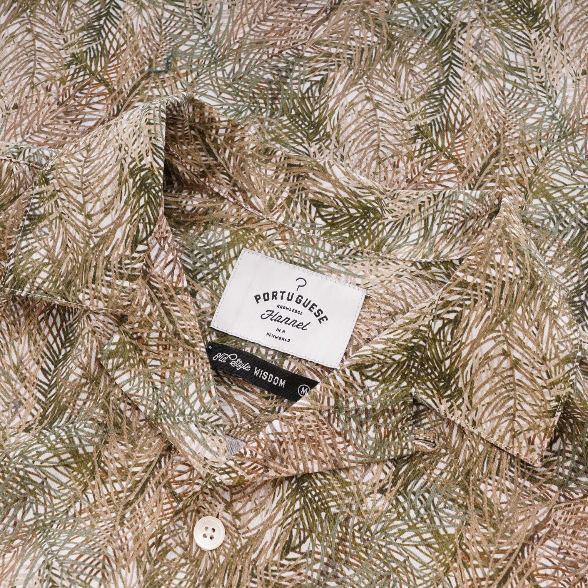 Portuguese Flannel Pine Vacation Shirt - Green