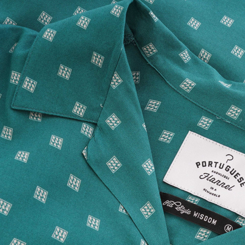 Portuguese Flannel Nash Vacation Shirt - Green