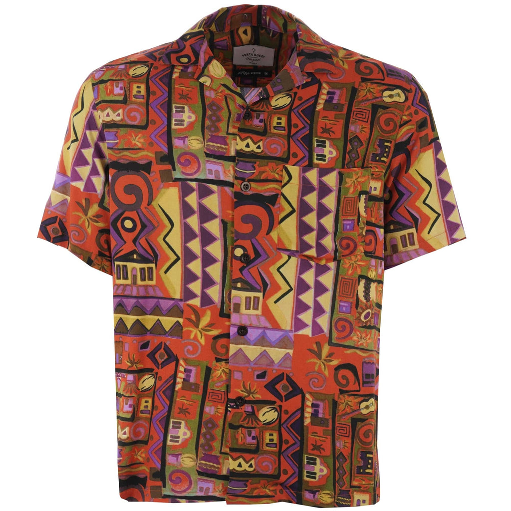 Portuguese Flannel Cabinda Vacation Shirt - Multi