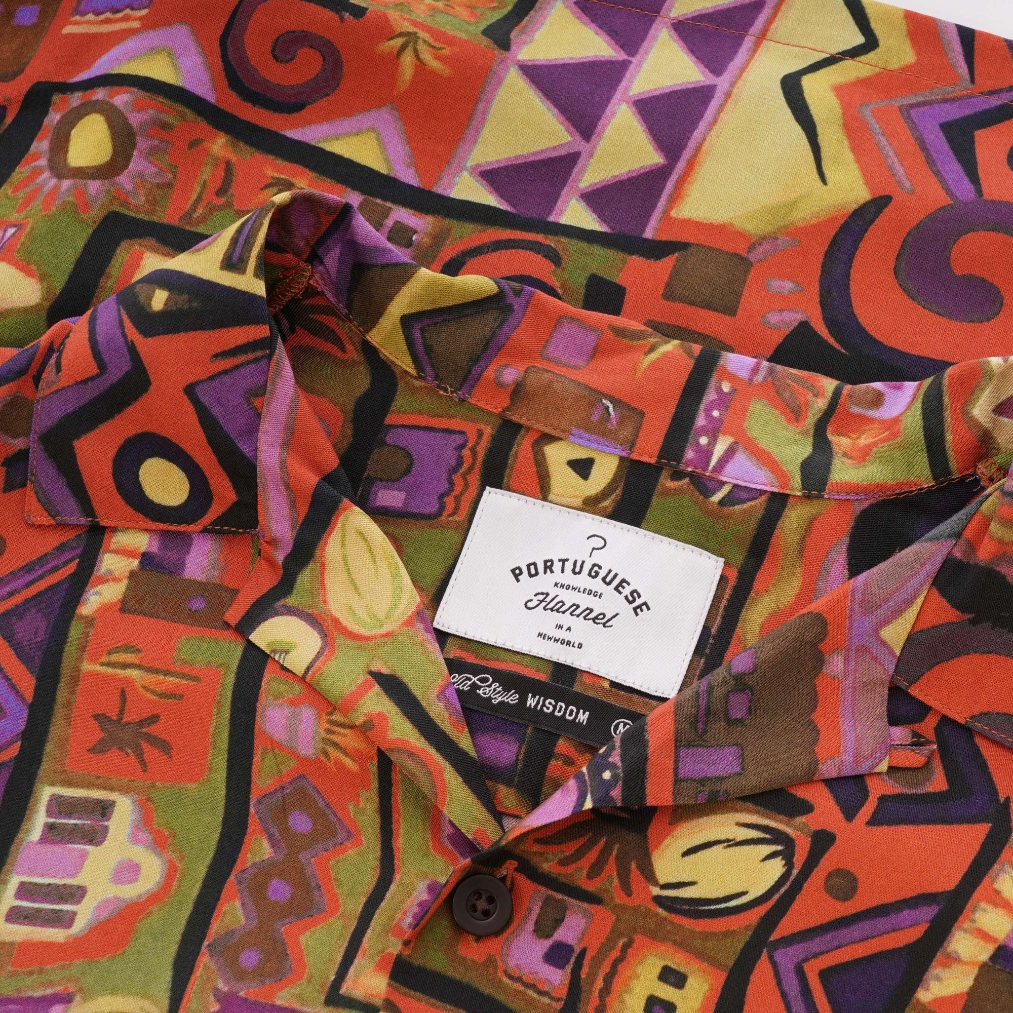 Portuguese Flannel Cabinda Vacation Shirt - Multi