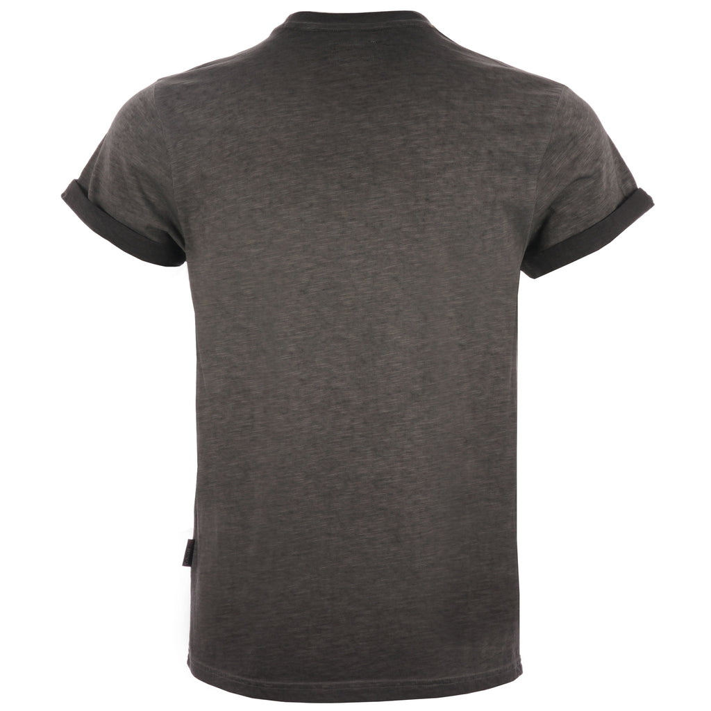 Schott NYC Spirit Biker T-Shirt - Charcoal